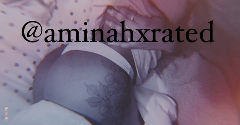 aminahxrated onlyfans leaked picture 1